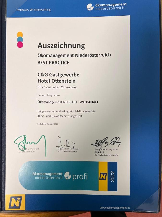 Hotel Ottenstein - Das Wohlfuehlhotel Rastenfeld Extérieur photo
